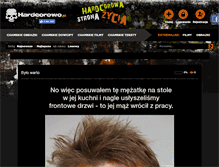 Tablet Screenshot of hardcorowo.pl